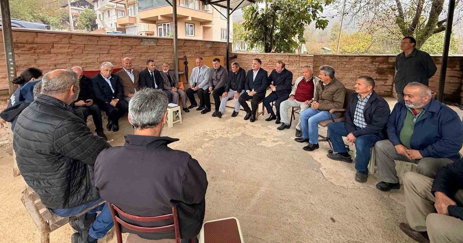 Kaymakam Hacı Arslan Uzan’dan Küpler köyünde inceleme
