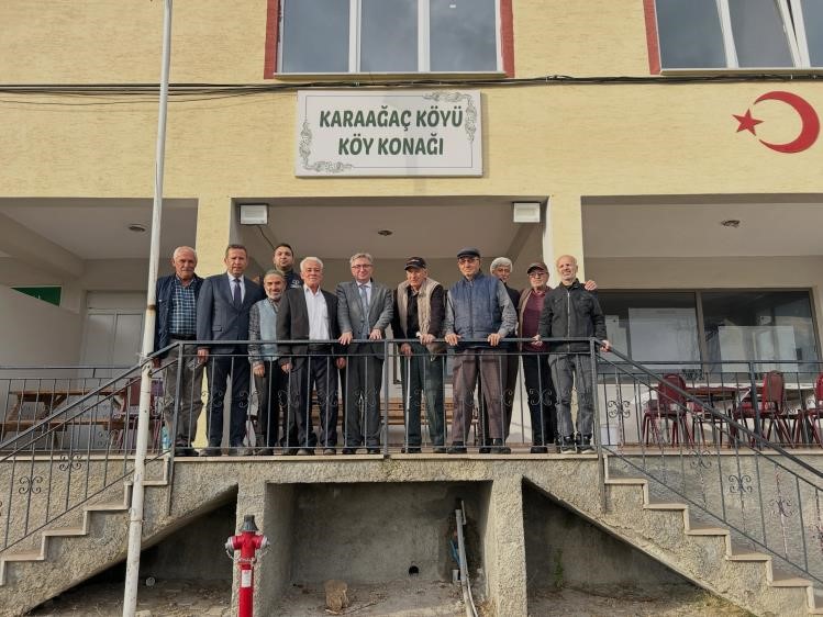 Kaymakam Helvacı köylerde incelemelerde bulundu
