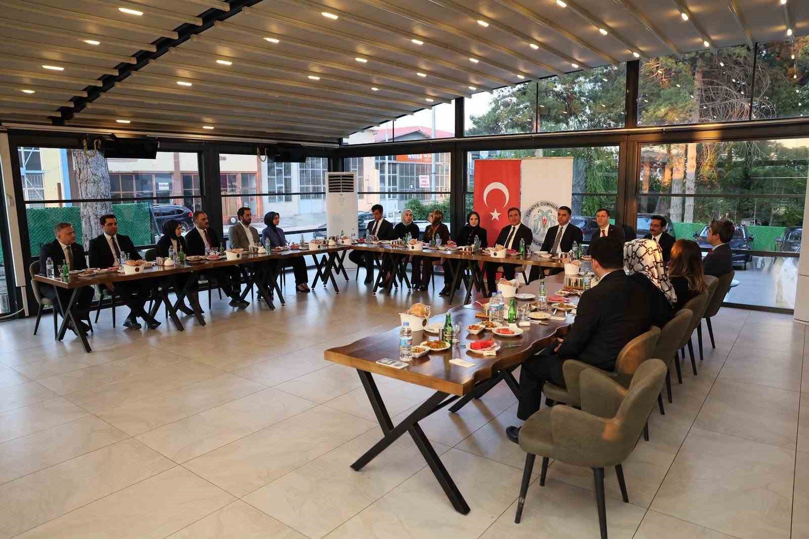 Kaymakamlar için veda programı düzenlendi
