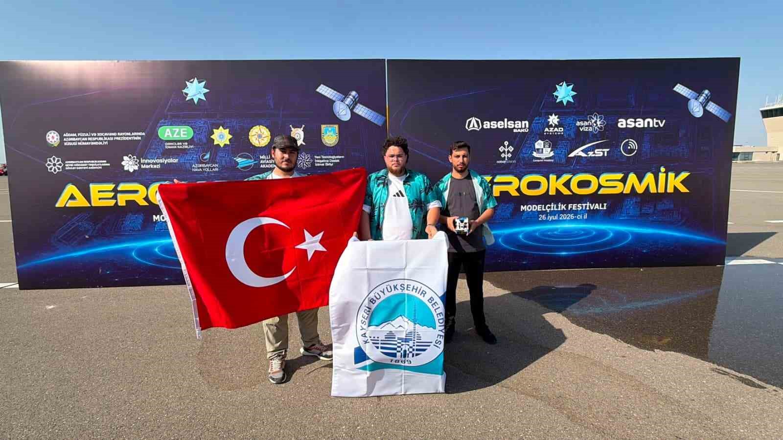 Kayseri Büyükşehir’in teknoloji desteği uluslararası başarıya dönüştü
