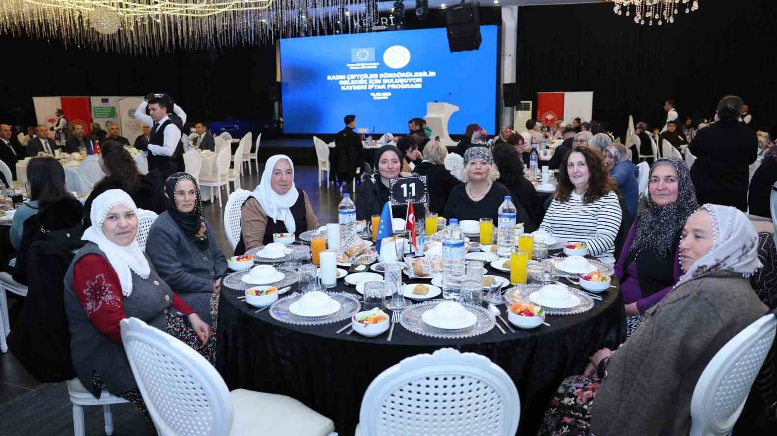 Kayseri’ de kadın çiftçiler sürdürülebilir gelecek için buluştu
