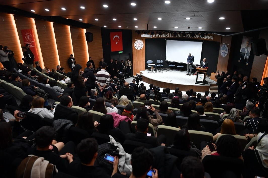 Kayseri kütüphanelerine üye sayısı 378 bin
