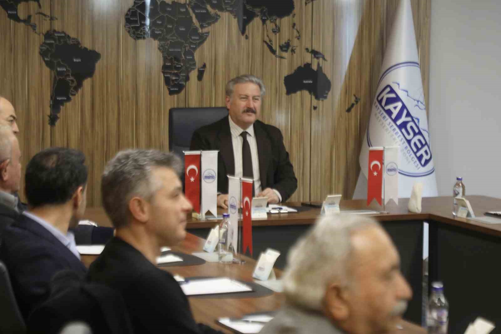Kayseri Serbest Bölge’de 2025 yılının son yönetim kurulu toplantısı gerçekleşti
