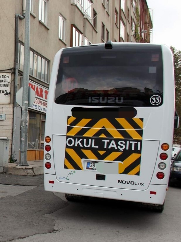 Kayseri’de okul servisi ücretleri belli oldu
