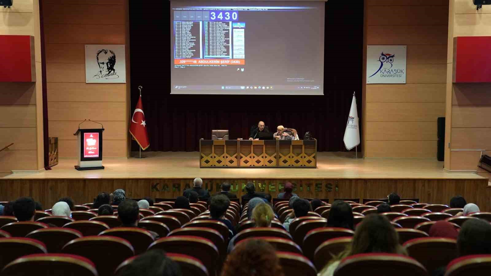 KBÜ’de İŞKUR Gençlik Programı’na katılacak öğrenciler belirlendi
