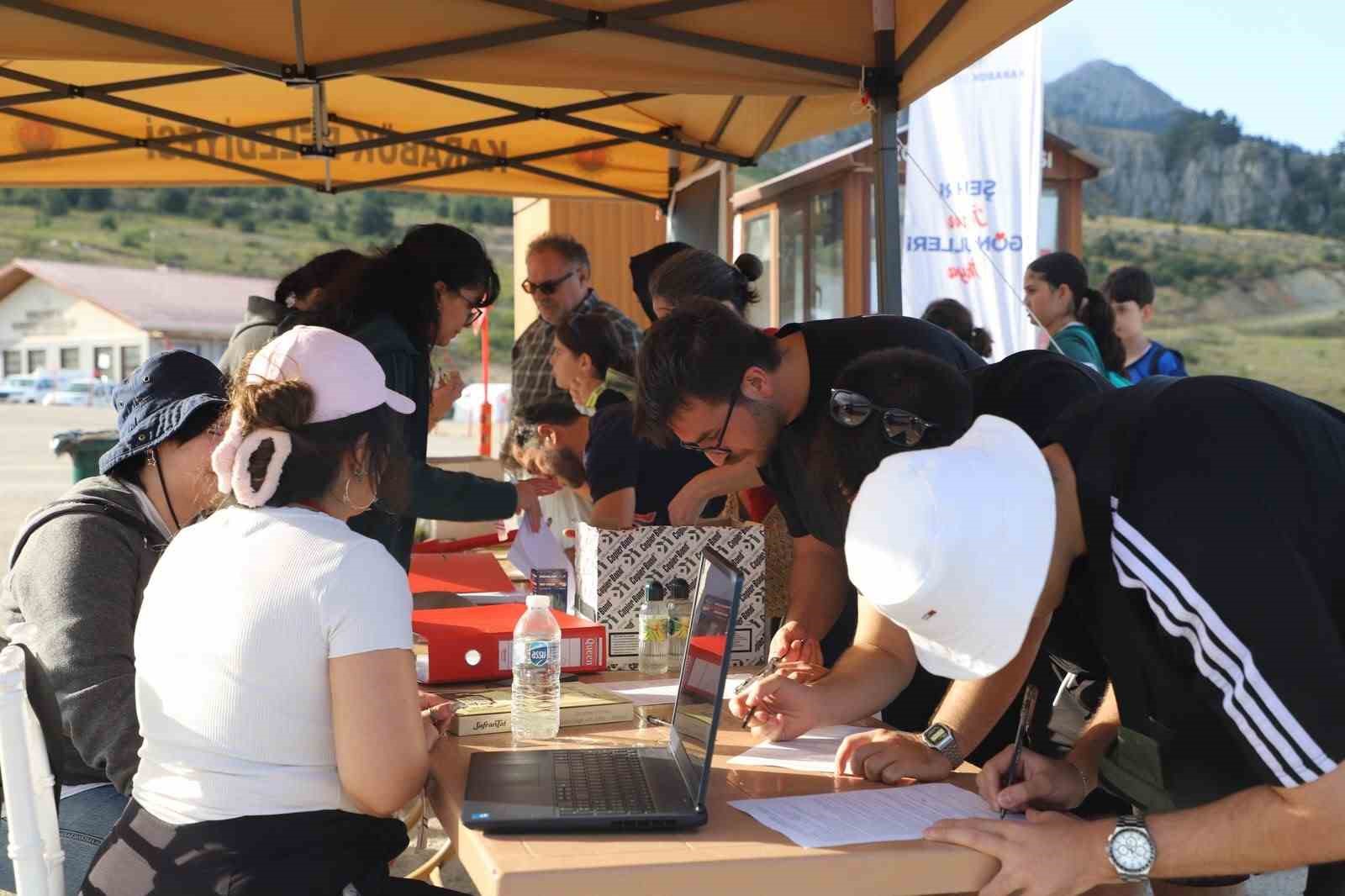 Keltepe festivalde 3 bin gökyüzü meraklısını ağırladı
