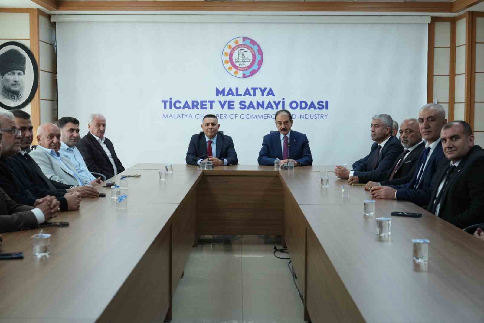 Keskin ve Sadıkoğlu’ndan Malatya için ortak akıl çağrısı
