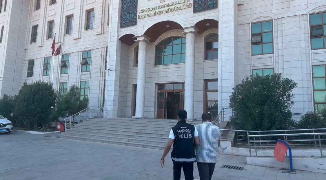 Kırıkhan’da uyuşturucu operasyonu:  1 tutuklama
