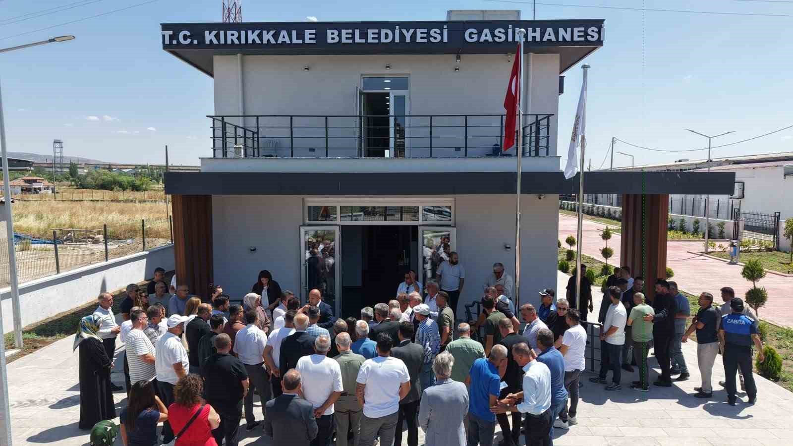 Kırıkkale’nin ilk modern gasilhanesi hizmete açıldı
