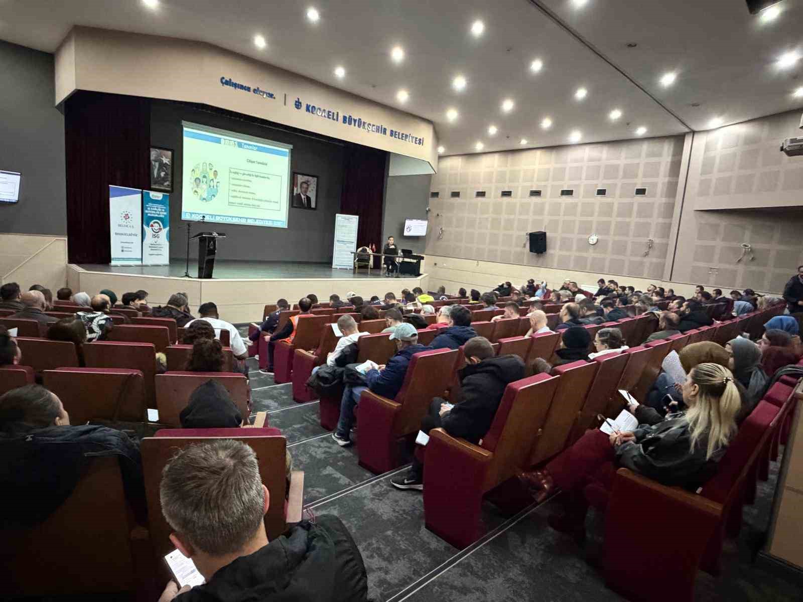 Kocaeli Büyükşehir’de hedef sıfır iş kazası
