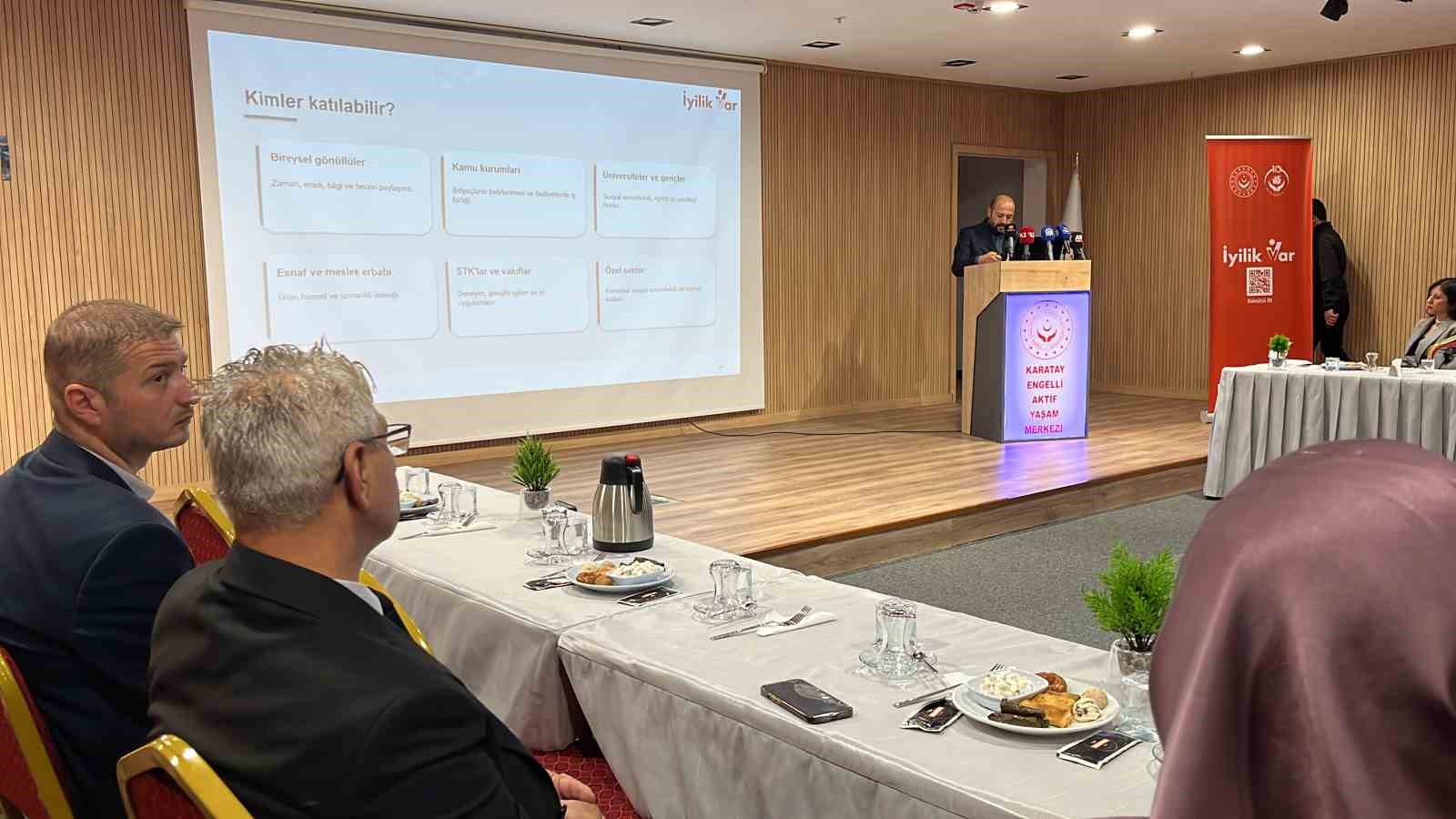 Konya’da "İyilik Var" projesi tanıtıldı
