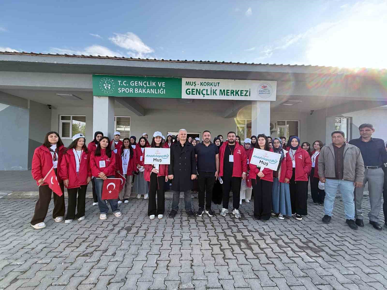 Korkut’ta lise öğrencileri tarih yolculuğuna çıktı
