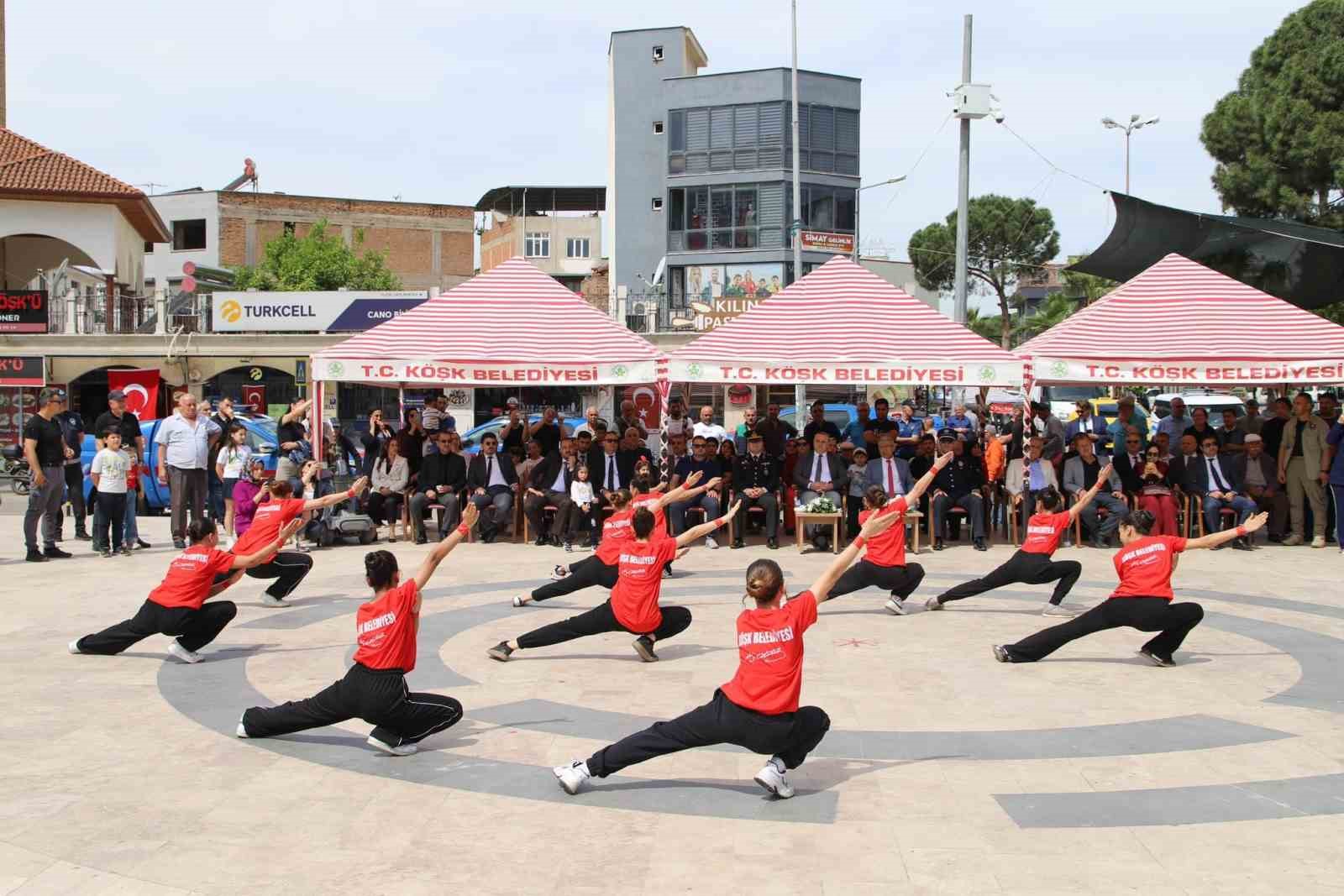 Köşk’te 19 Mayıs coşkuyla kutlandı
