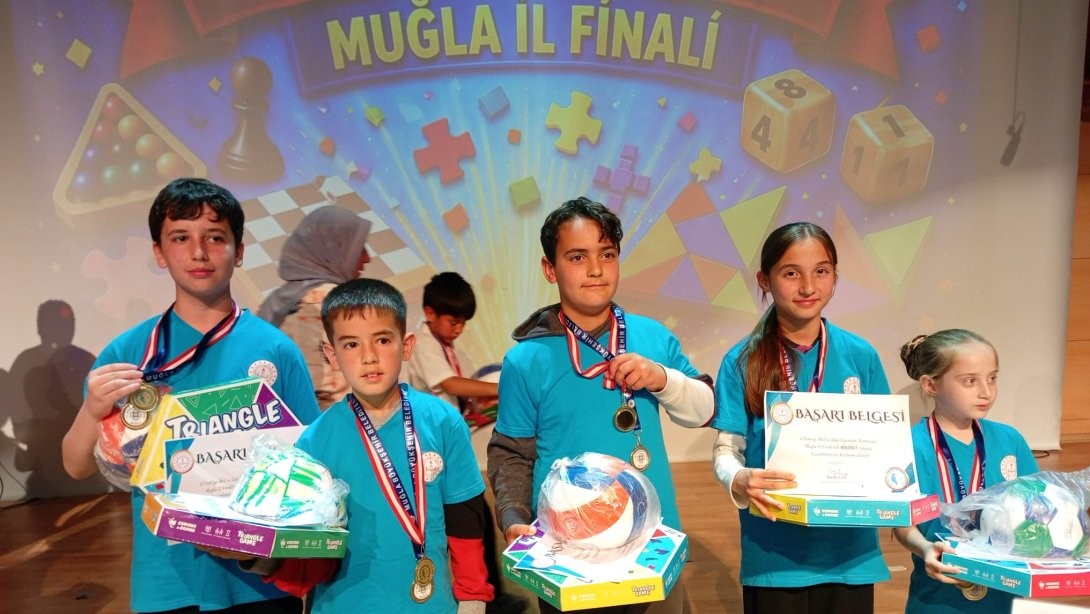 Köyceğizli öğrenciler Akıl ve Zeka Oyunları Turnuvası il finaline damga vurdu
