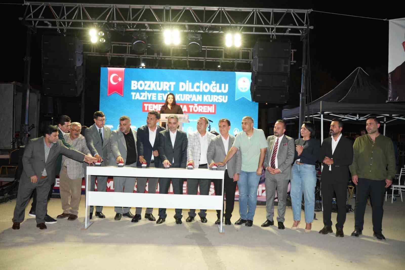 Kozan’da ikinci taziye evi ve Kur’an kursunun temeli atıldı
