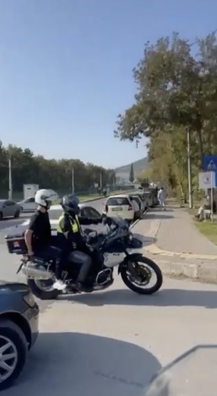 KPSS adaylarının yardımına polis yetişti
