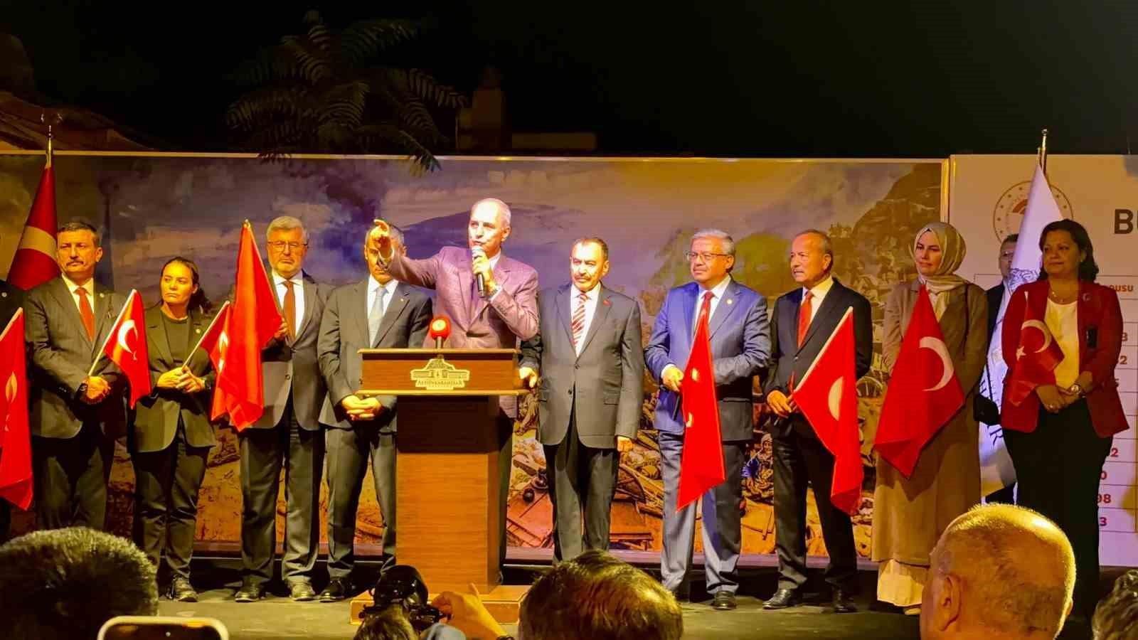 Kurtulmuş: "Aynı medeniyetin sahipleri ve aynı ortak geleceğin kaderdaşları olarak yolumuza devam edeceğiz"
