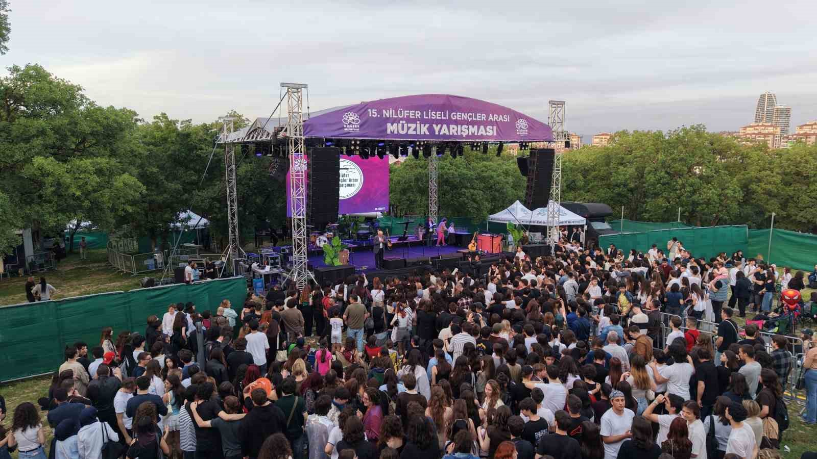 Liseli müzisyenler 15’inci kez Nilüfer’de buluştu
