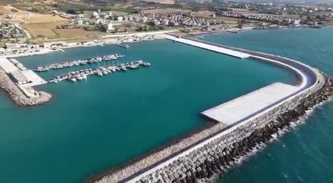 Madenli Yat Limanı’nda kapasite artırımı için çalışmalar sürüyor
