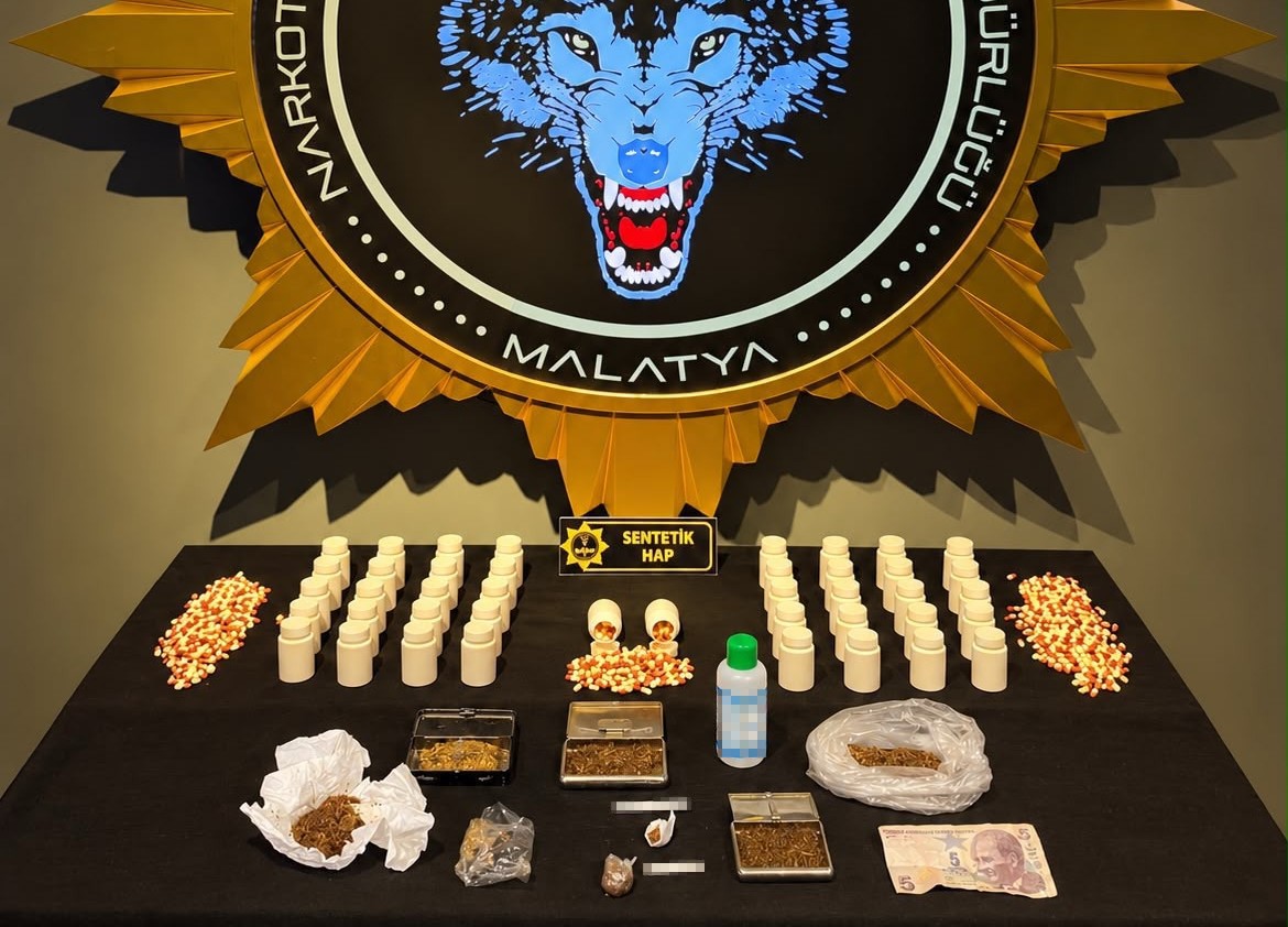 Malatya’da uyuşturucu operasyonunda 10 tutuklama
