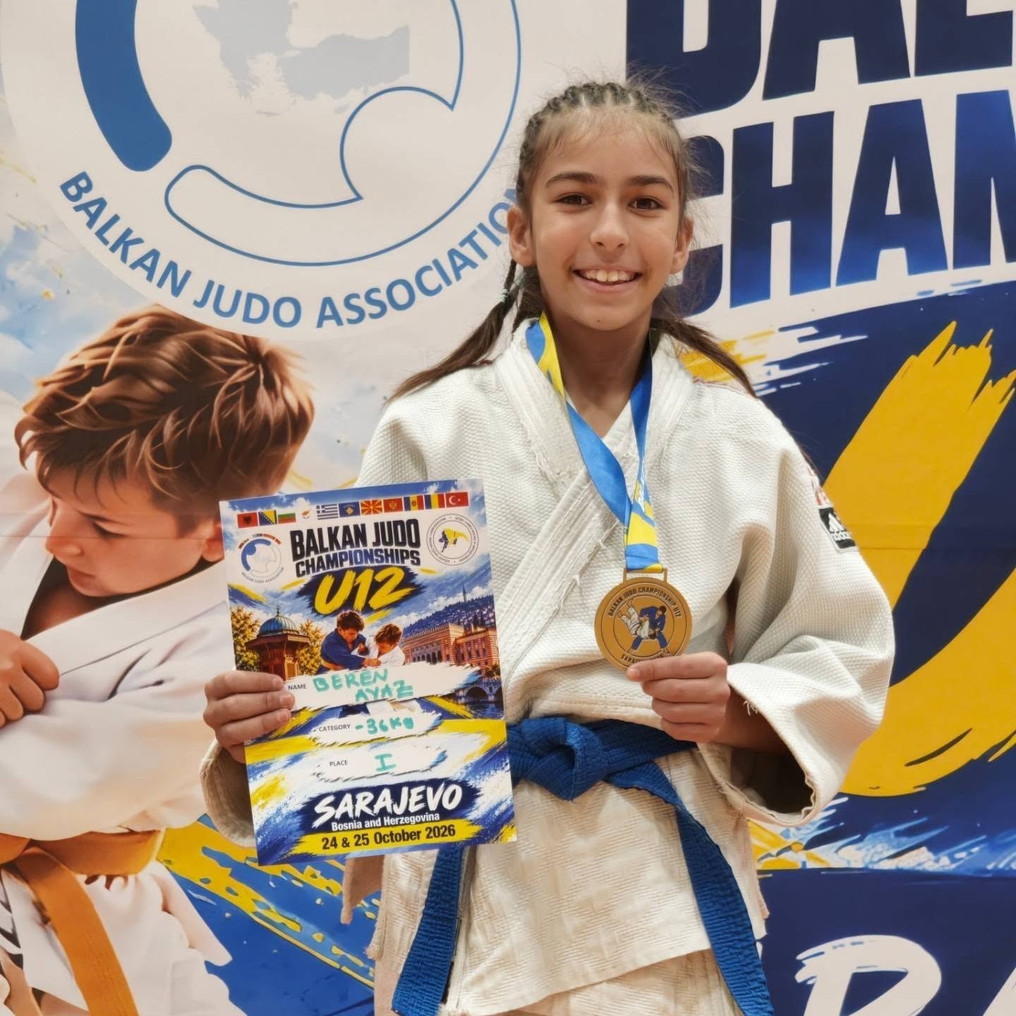 Manisalı sporcu Balkan Şampiyonu oldu
