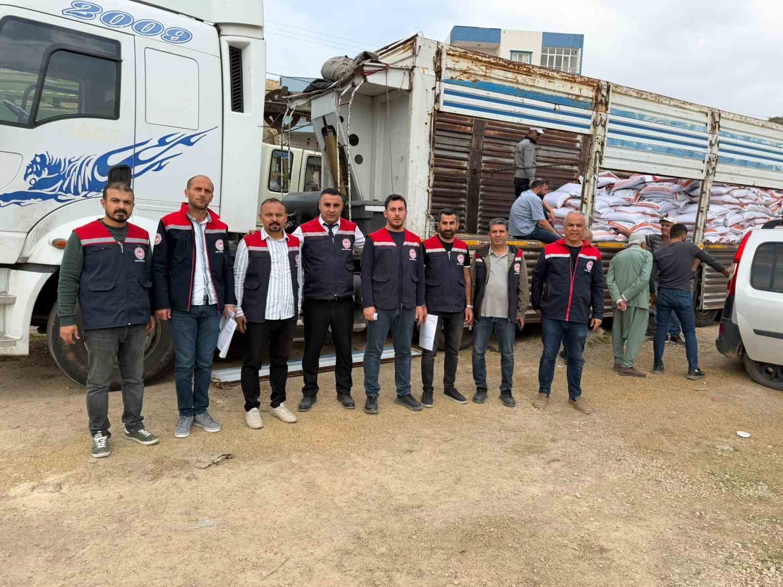 Mazıdağı’nda 167 çiftçiye 40 ton mercimek tohumu desteği
