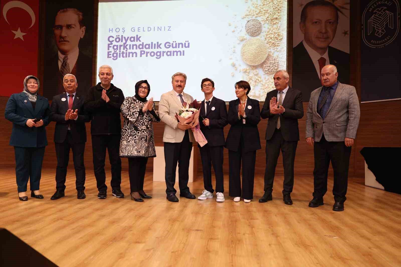 Melikgazi’de Çölyak Günü’ne özel farkındalık eğitimi verildi
