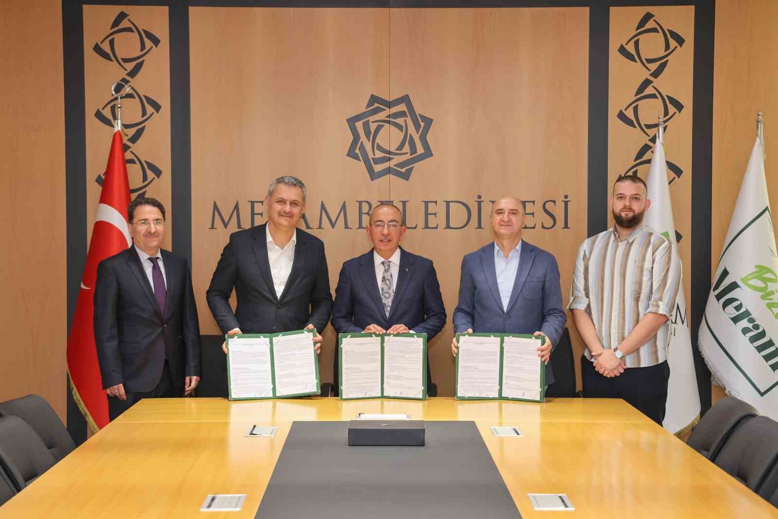 Meram’a yeni sağlık yatırımı için imzalar atıldı
