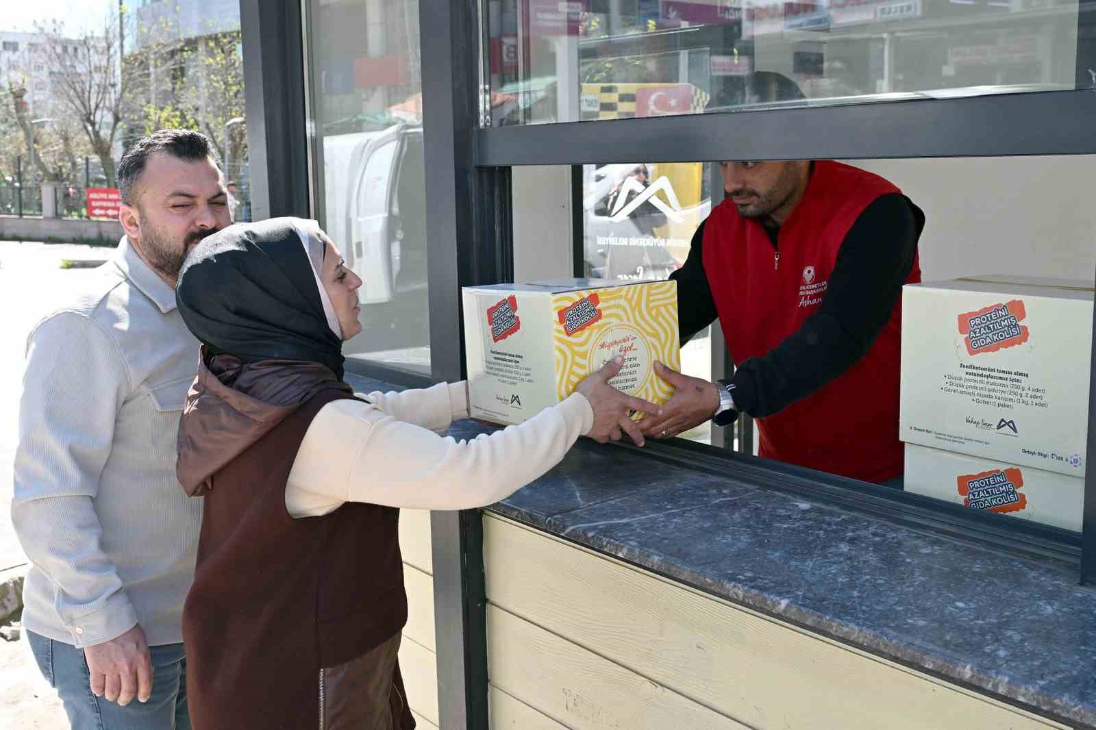 Mersin Büyükşehir Belediyesinden fenilketonüri hastalarına gıda desteği

