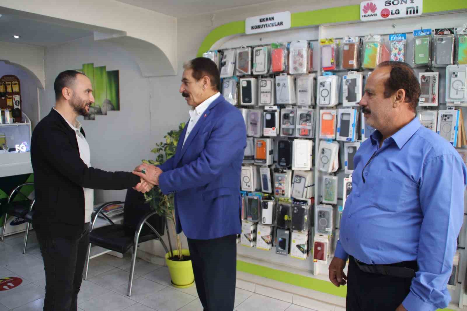 MESOB Başkanı Keskin’den esnaf ziyareti
