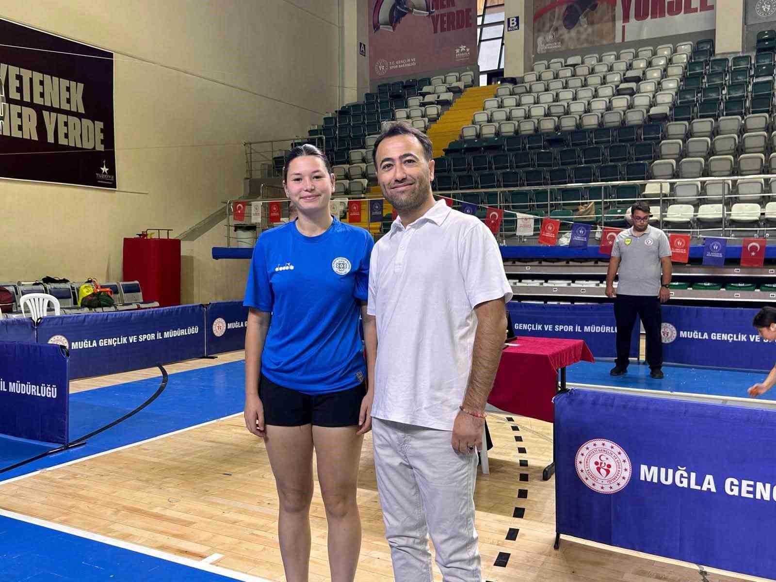 Milli sporcu Sıla Aleyna, Muğla’yı şampiyonada temsil ediyor
