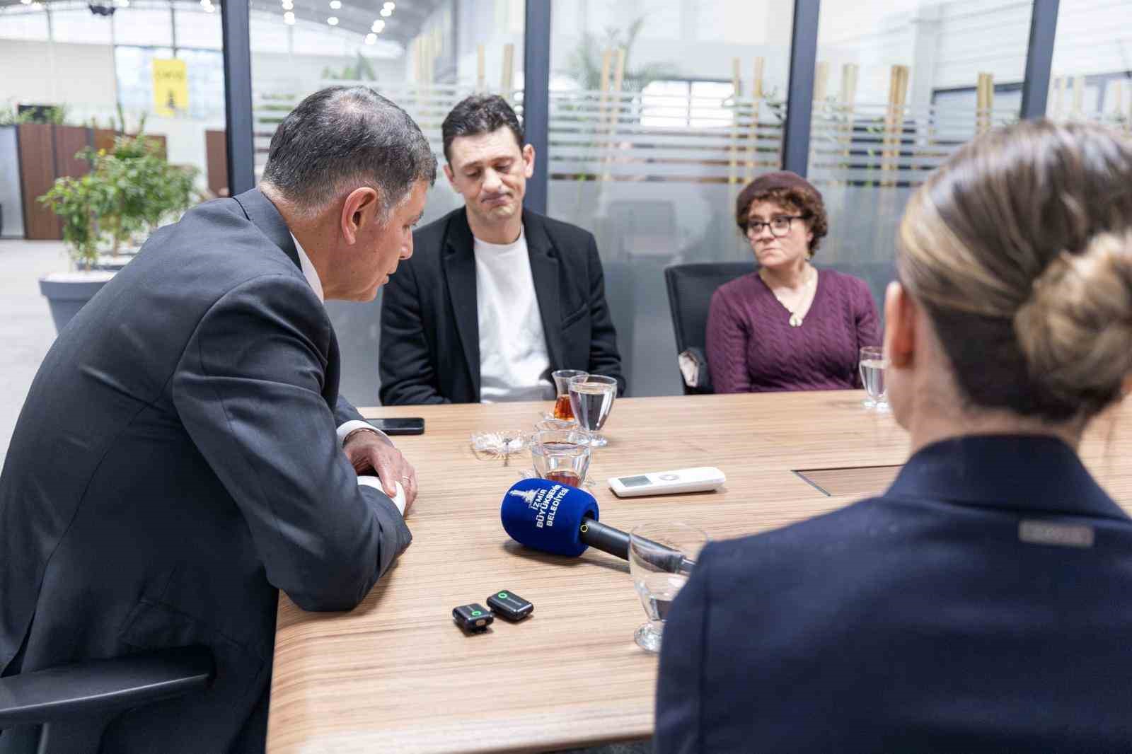 Minguzzi ailesinden Başkan Tugay’a ziyaret
