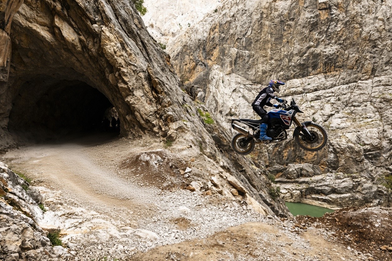 Motosiklet tutkunlarının iki ekstrem rotası: Karanlık Kanyon ve D915
