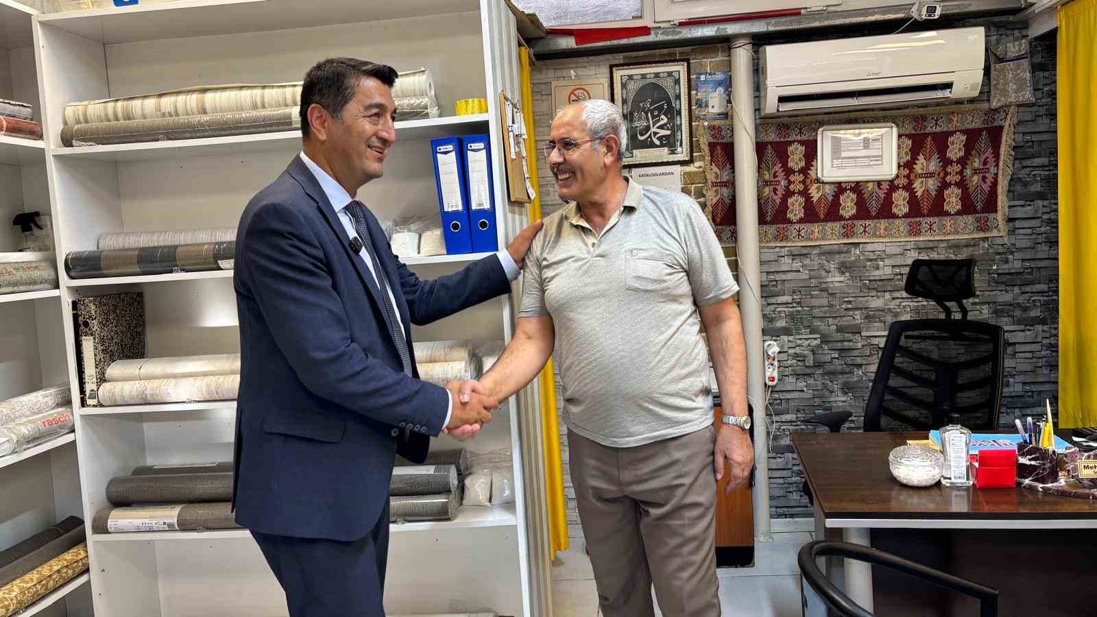 MTSO Başkan adayı Boyraz saha çalışmalarını sürdürüyor

