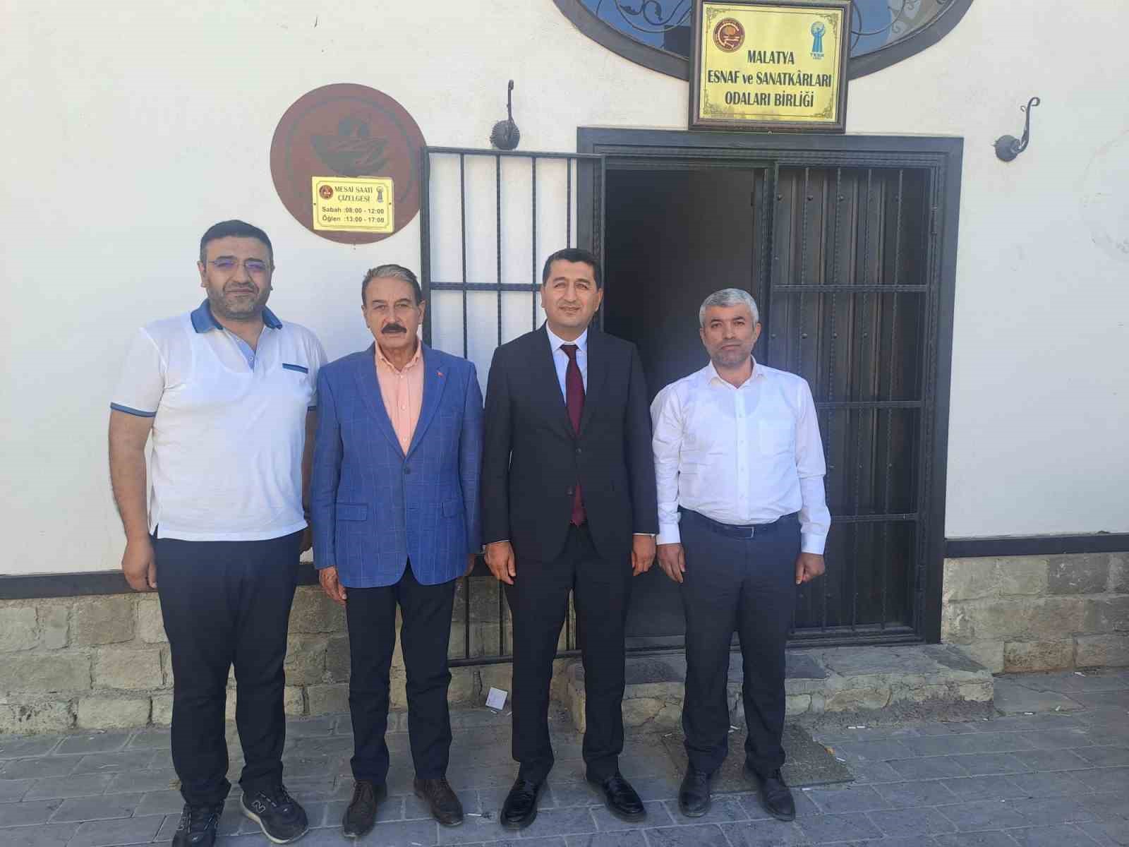 MTSO Başkan Adayı Boyraz’dan MESOB’a ziyaret
