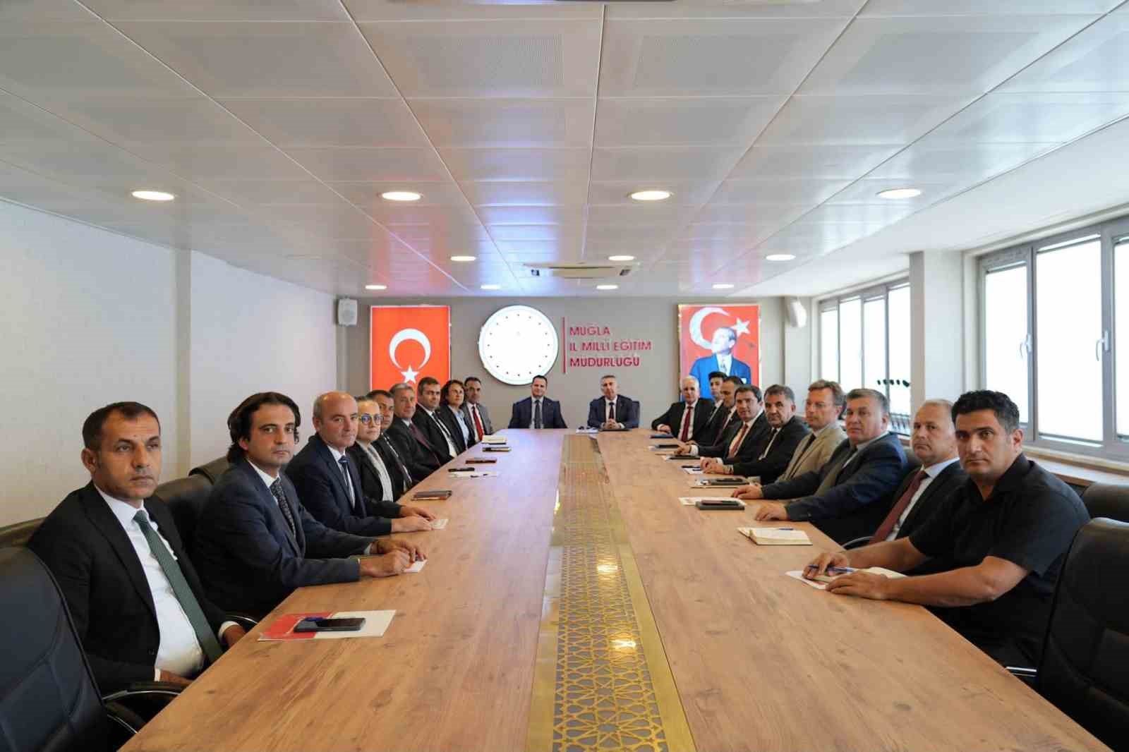 Muğla’da eğitim öğretim yılı planlamaları değerlendirildi
