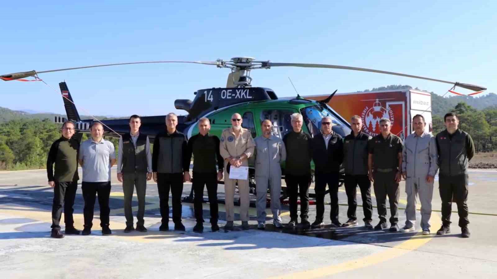 Muğla’da görevli orman yangınları hava araçlarının görevleri sona erdi
