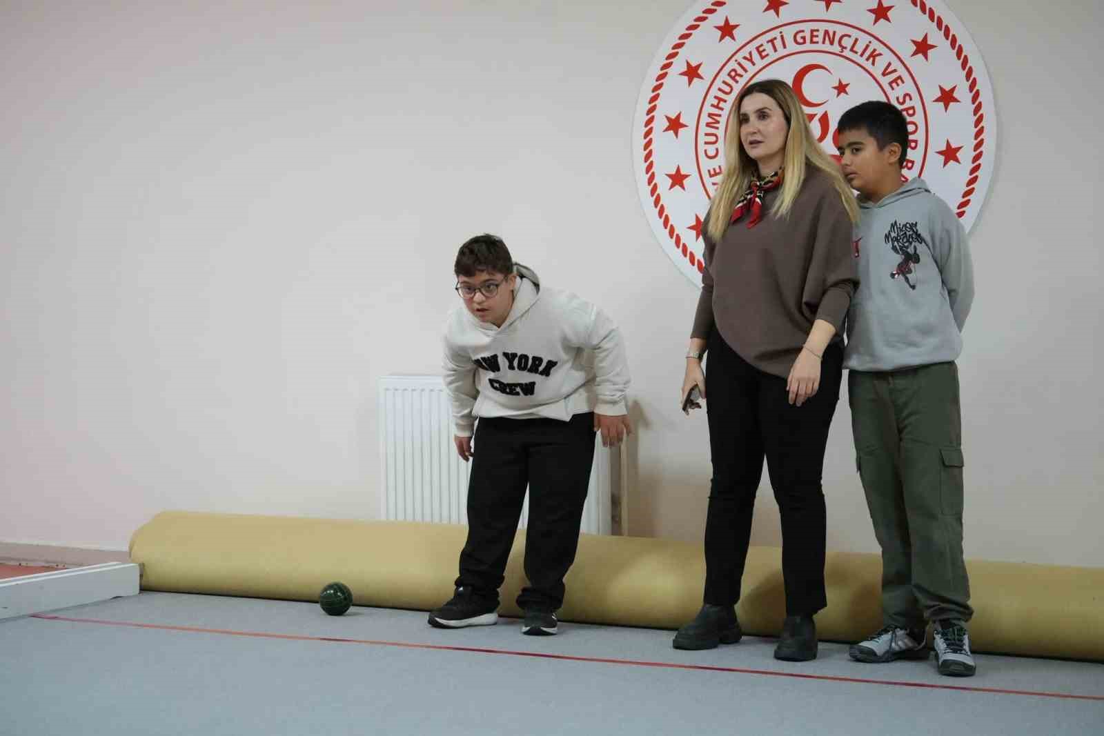 Muğla’da özel sporcular Bocce Turnuvası’nda sahaya çıktı
