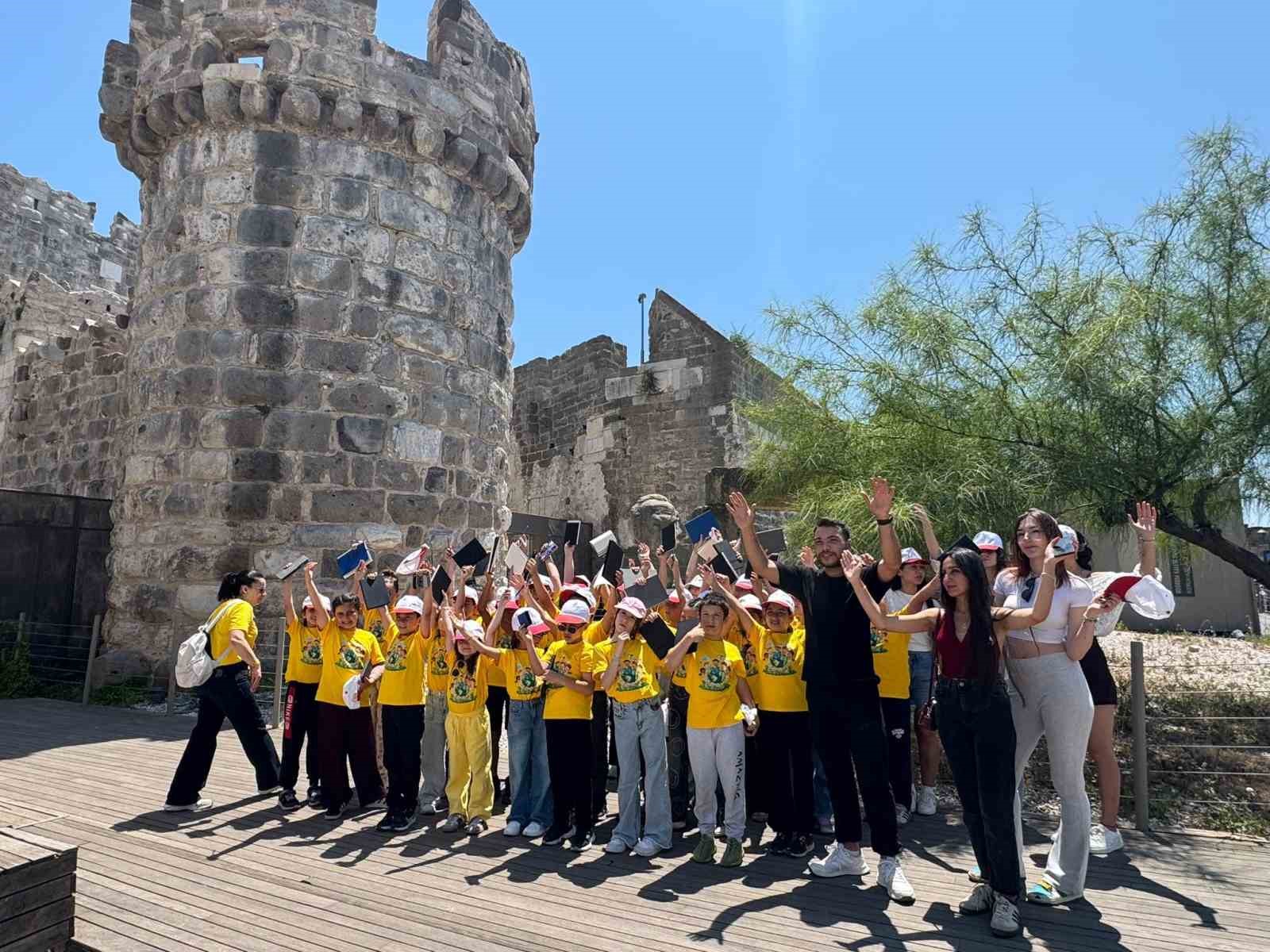 Muğlalı öğrenciler tarihe yolculuk yaptı
