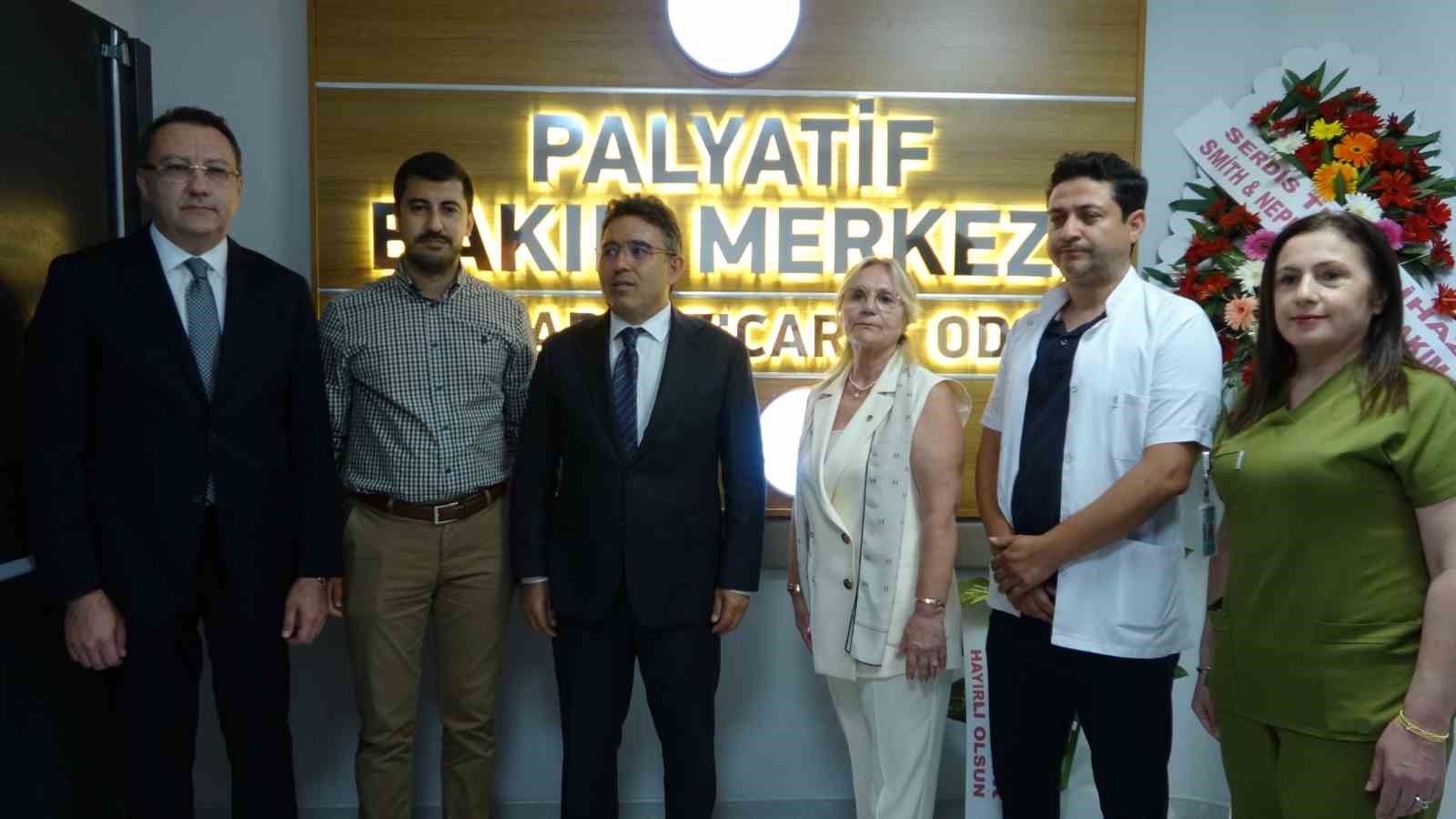 Muğla’nın en büyük palyatif bakım merkezi Marmaris’te hizmete açıldı

