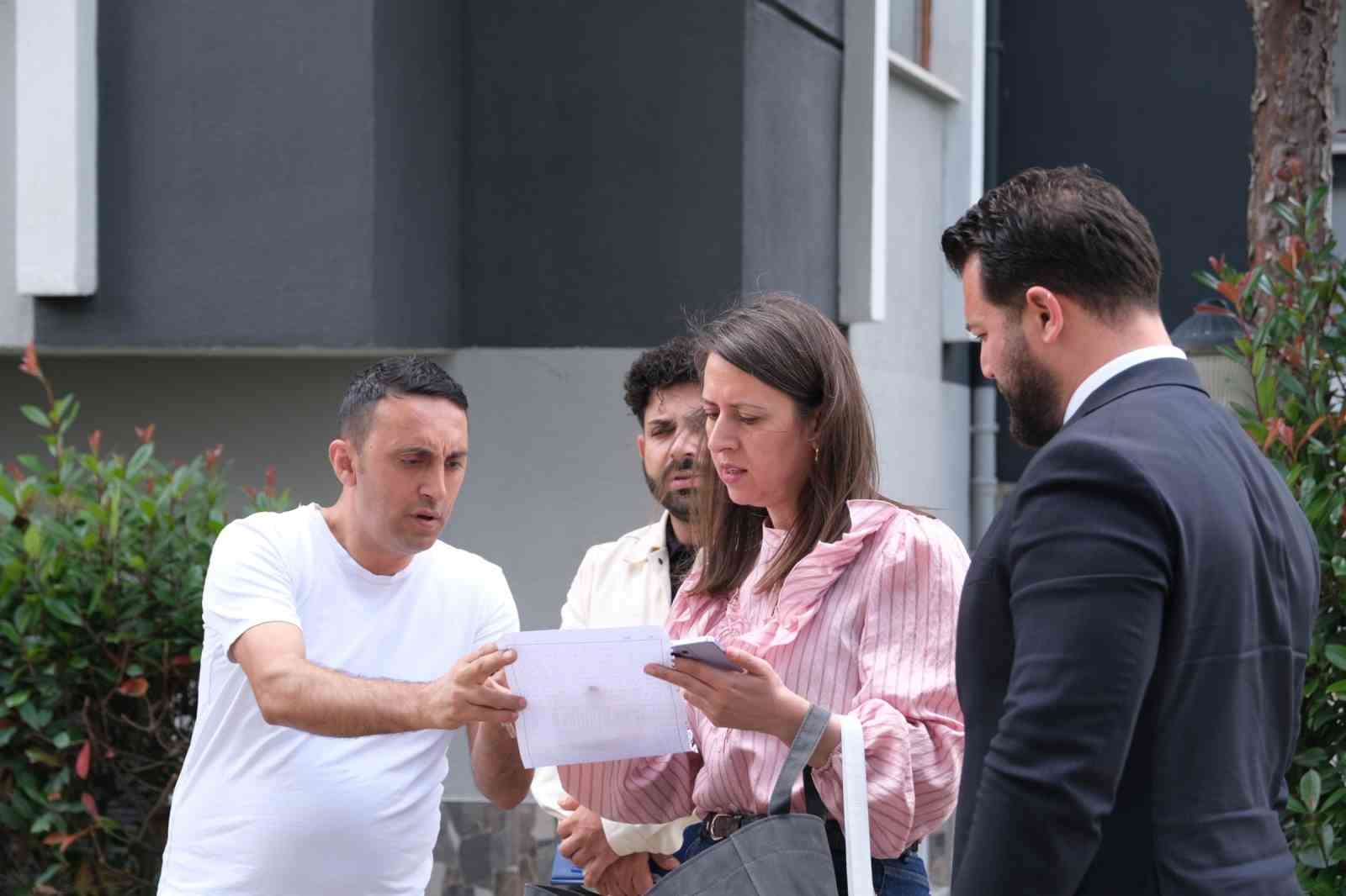 NAYDEM, apartman ve site emekçileriyle sahada buluştu
