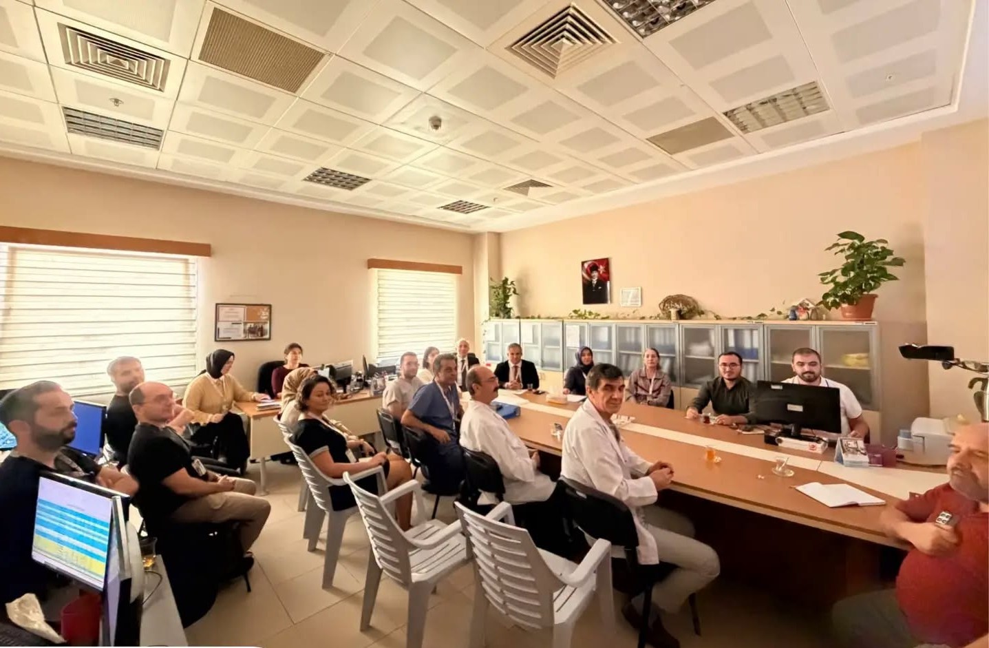 Nazilli Devlet Hastanesi’nde sağlık hizmetlerinin kalitesi değerlendirildi
