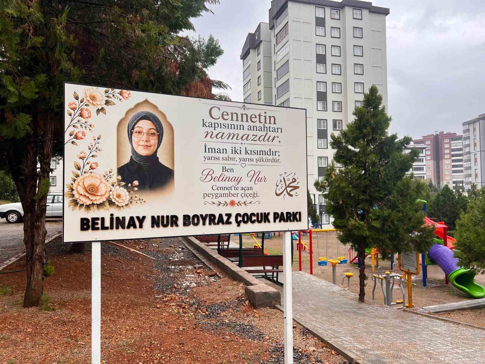 Okul saldırısında hayatını kaybeden çocukların isimleri park ve sahaya verildi
