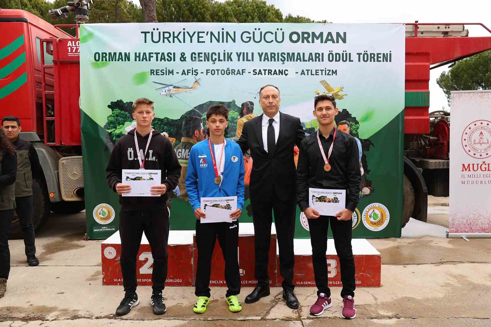 Orman Haftası ve Gençlik Yılı ödülleri verildi
