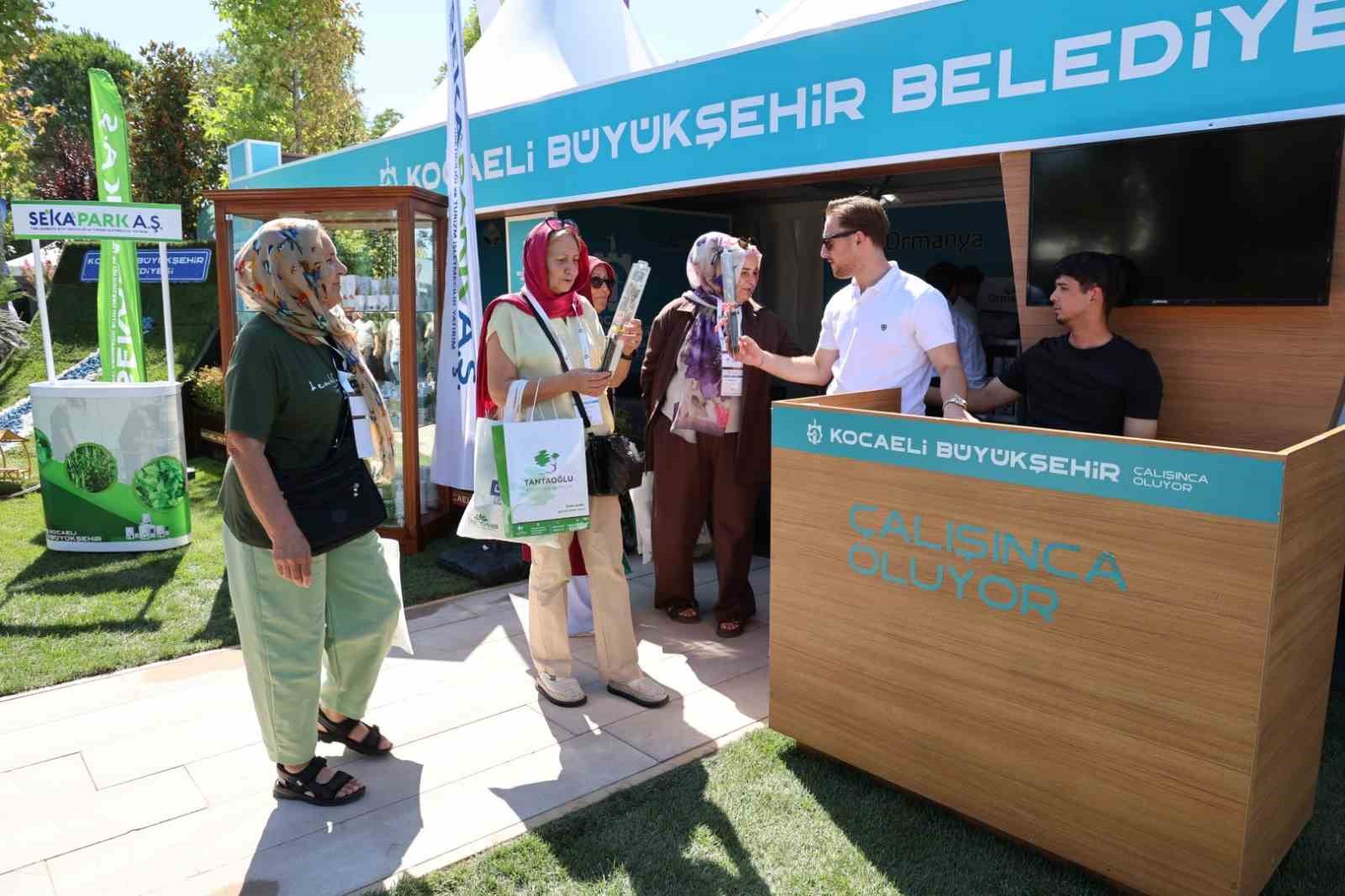 Ormanya ürünleri fuarda alıcılarla buluştu
