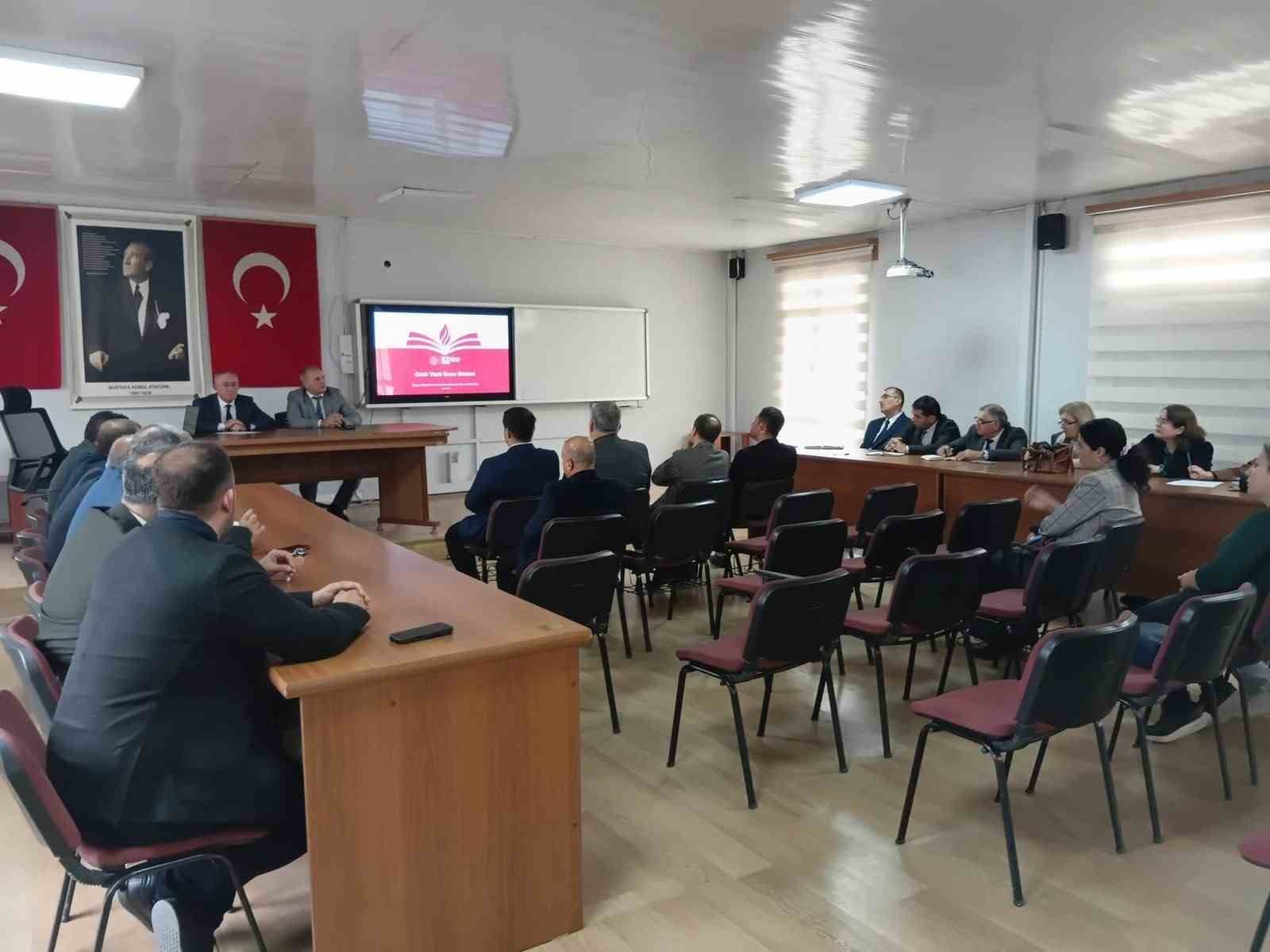 Ortak sınav süreci masaya yatırıldı
