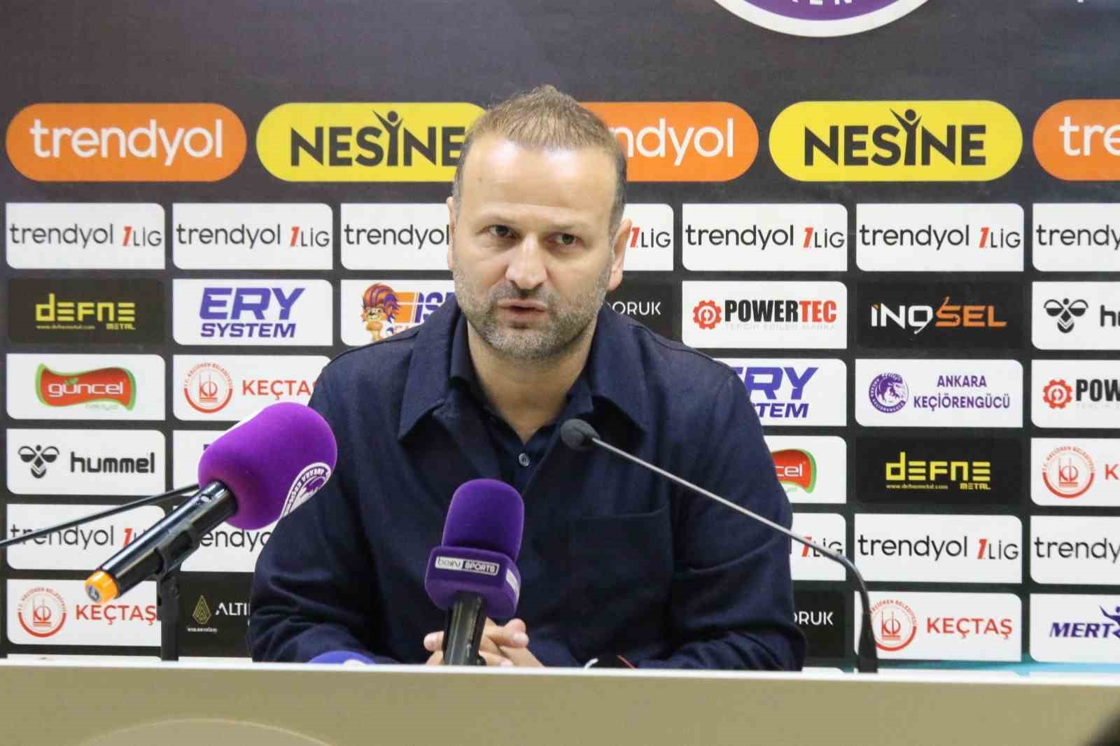Osman Zeki Korkmaz: "Üçüncü gol belki antrenmanda bile kendi aramızda yemeyeceğimiz bir goldü"
