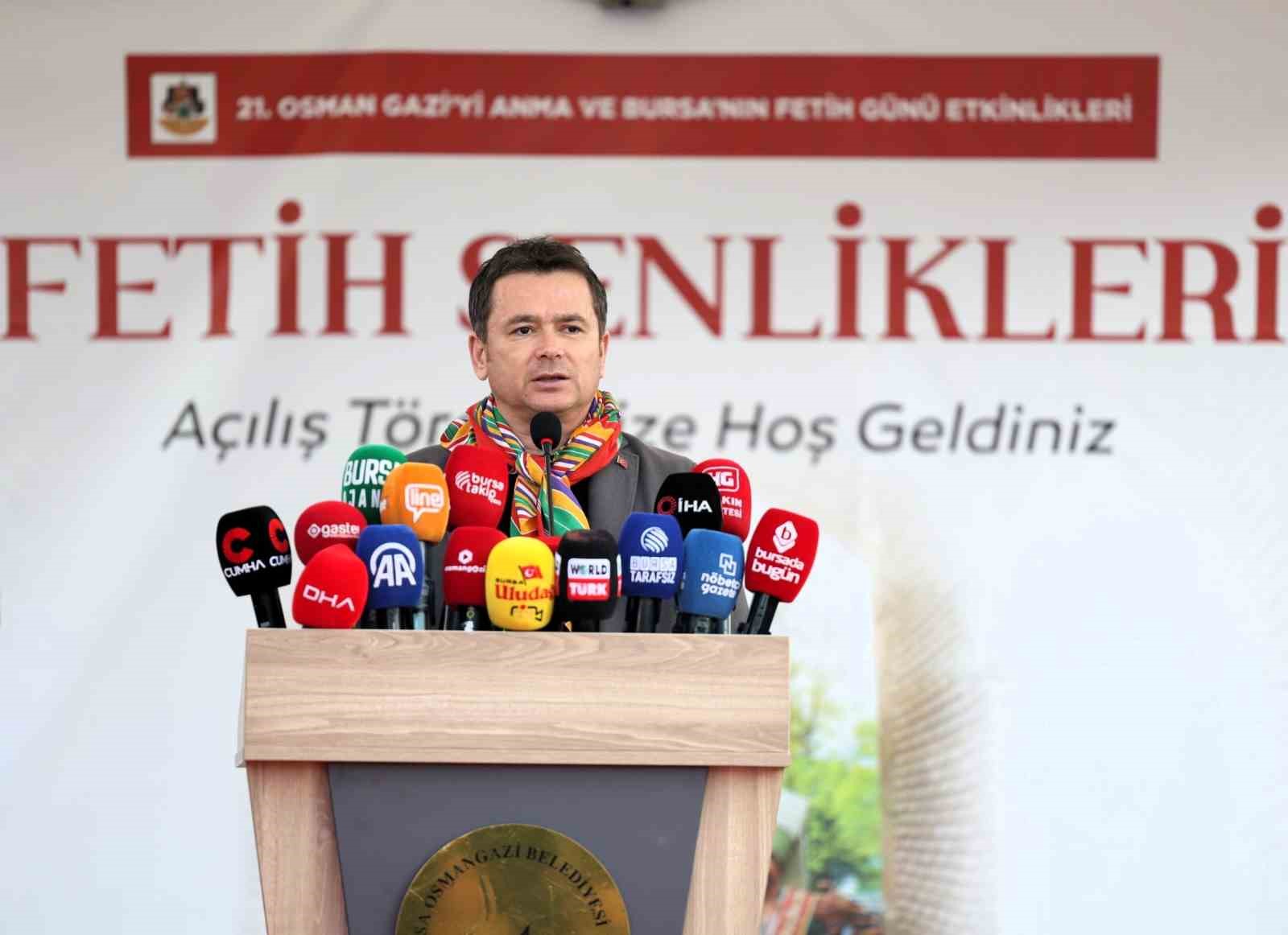 Osmangazi’de Fetih coşkusu 700. yılda zirveye ulaştı
