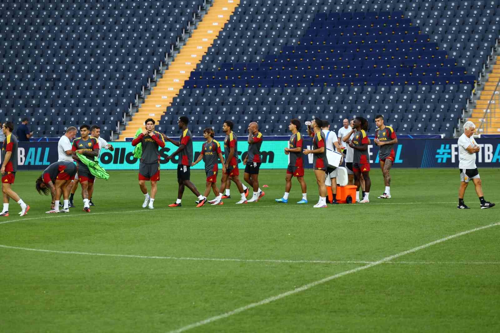 Roma, Fenerbahçe maçına hazır
