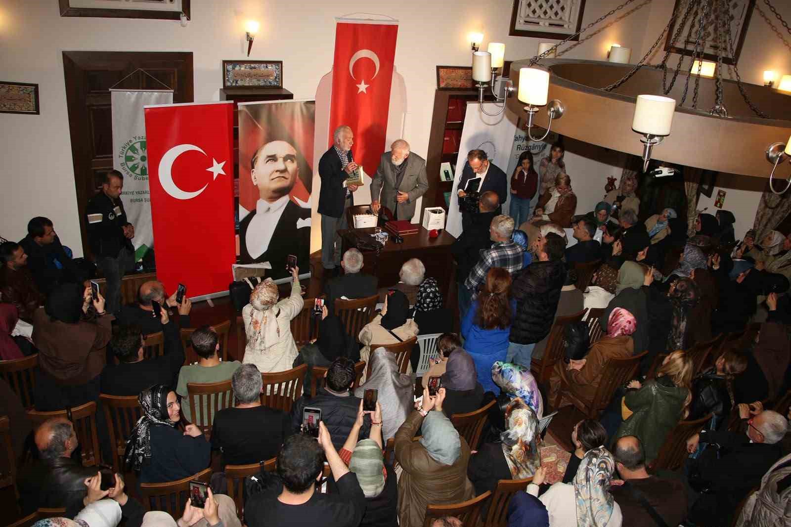 Sadettin Ökten, "Yahya Kemal’in Rüzgarıyla Düşünceler ve Duyuşlar" programında konuştu
